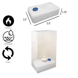 Lumabase 100ct LumaBase Weighted Candleholder for Luminarias - 1 of 2