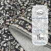 Acekool Boho Floral Washable Rug - Soft Low Pile Non-Slip Area Rug - 4 of 4