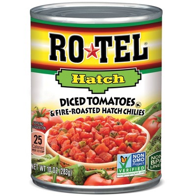 Rotel Diced Tomatoes with Hatch Chili - 10oz