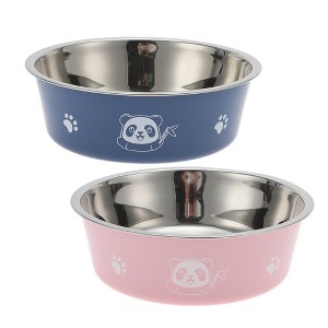 Unique Bargains Non-Skid Extra Large Pet Bowl 7.87" Dia - 1 of 4