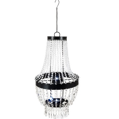 solar light outdoor chandelier