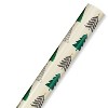 20 sq ft Multiple Trees Foil Christmas Wrapping Paper - image 4 of 4