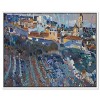 Art Remedy Joaquim Mir - Terraced Village Impresionism Landscape Wall Art Framed - 4 of 4