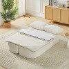 NicBex 74.8" Convertible Sofa Bed,2-in-1 Folding Couch with Cushion Blanket,Sleeper Sofa Bed for Living Room Bedroom Apartment,No Assembly - 2 of 4