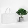 Unique Bargains Unique Reusable Gift Bags,Horizontal Style Non-Woven Grocery Tote Bag for Travel Storage - 4 of 4