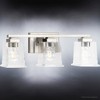 Urban Ambiance Luxury Craftsman Bath Light 7''H x 20.125''W,  Brushed Nickel Finish,  Houston Collection, UHP4292 - 4 of 4