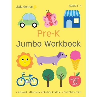 Pre-K: Jumbo Workbook - (Paperback)