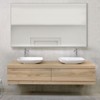Dovelina Modern Metal Frame Rectangle Decorative Wall Mirror - 4 of 4