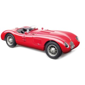 1952 Jaguar C-Type XKC 023 Red Limited Edition to 1,000 pieces Worldwide 1/18 Diecast Model Car by CMC - 1 of 4