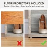 Shoe Change Stool with Cushioned Seat - 4 of 4