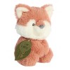 ebba Small Fox Kit Rattle Eco ebba Eco-Friendly Baby Stuffed Animal Orange 6" - 2 of 4