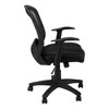 APRILSOUL Black Modern Office Chair, Adjustable Height, Swivel, Ergonomic, Contemporary Design with Armrests - 3 of 4