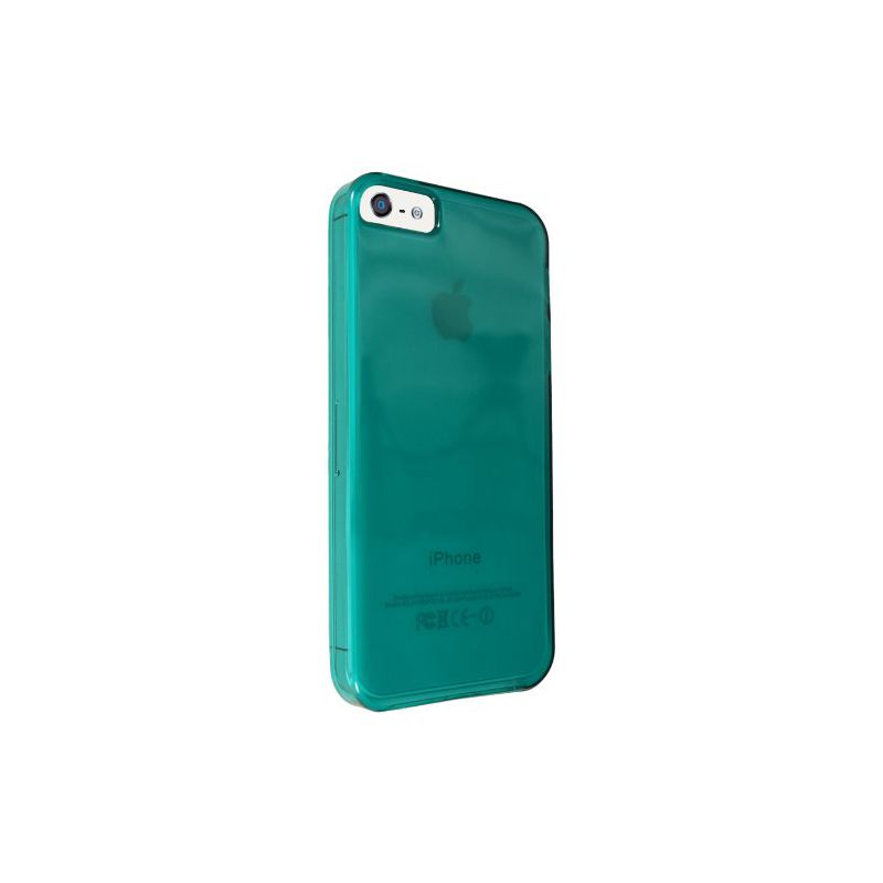 Technocel Frosted TPU Slider Skin for iPhone 5/5s - Frosted Blue, 1 of 2