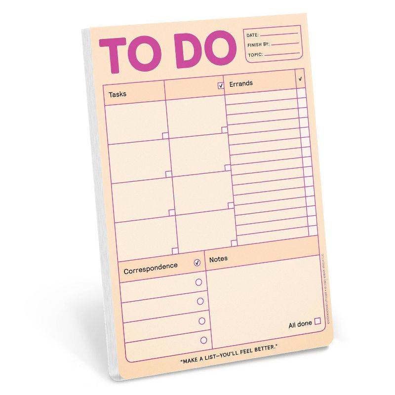Knock Knock 6&#34;x9&#34; To Do List Notepad, 1 of 7