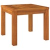 vidaXL Patio Stools with Cushions 2 pcs 15.7"x15.7"x16.5" Solid Wood Acacia - 4 of 4