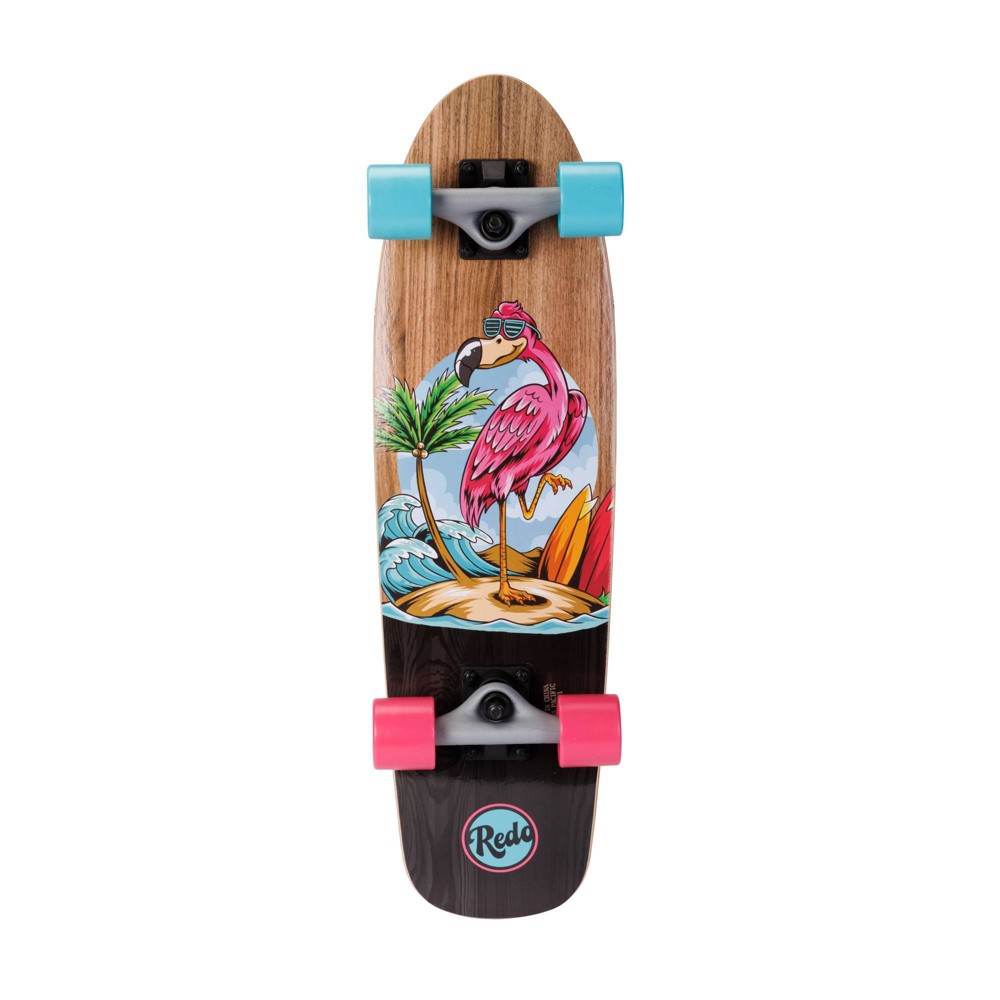 ReDo Skateboard Co. 24" Standard Skateboard - Flamingo