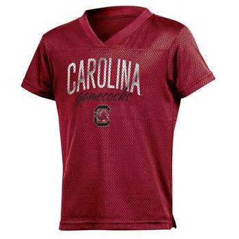 NCAA South Carolina Gamecocks Girls' Mesh T-Shirt Jersey