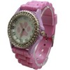 Olivia Pratt Every Day Silicone Paw and Rhinestones Colorful Women Watch - 2 of 3
