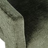 Jofran,Gwen Modern Luxury Jacquard Fabric Upholstered Sculpture Counter Stool - 4 of 4
