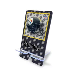 NFL Pittsburgh Steelers 5D Helmet Phone Stand - Black