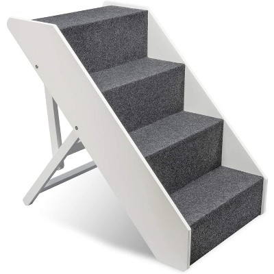 Photo 1 of Arf Pets Foldable Dog  Cat Stairs White