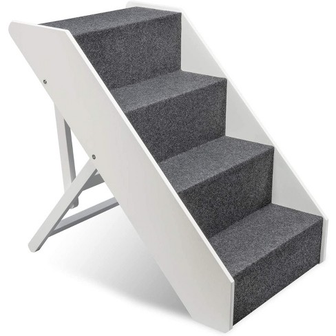 Arf Pets Dog Stairs Wood Pet Steps For Small Large Dogs White Target