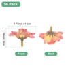 Unique Bargains Silk Rose Artificial Flower Heads - 3 of 4