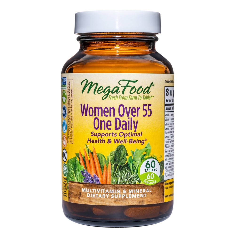 MegaFood Women's Over 55 One Daily Tablets - 60ct
