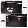 Unique Bargains Foldable Faux Leather Car Trash Can Hanging Storage Interior Accessories 7.87"x6.3" - 4 of 4