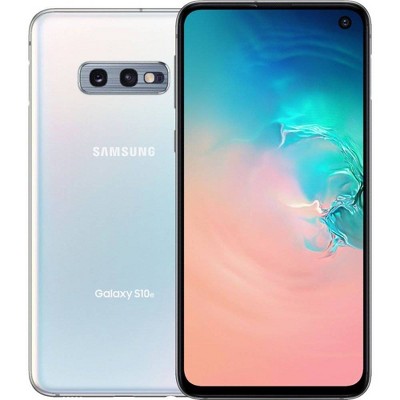 Samsung Galaxy S10E Pre-Owned (128GB) GSM/CDMA Smartphone - White