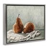 Stupell Industries Pears on Blanket Painting Floating Frame Canvas Art - 2 of 4
