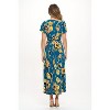 WEST K Women's Georgia Faux Wrap Dress with High-Low Hem and Tie Waist - 3 of 4