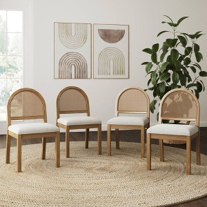 Nathan James Set of 4 Bailey Boucle Dining Chair - 1 of 4