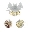 Unique Bargains Halloween Bat Style Hair Clips 1.97" Length 1 Pc - 3 of 3
