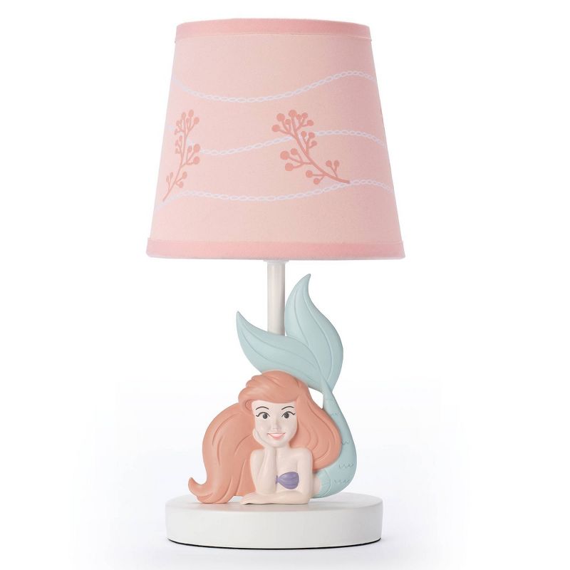 Bedtime Originals Disney&#39;s The Little Mermaid Lamp with Shade by Lambs &#38; Ivy(Includes LED Light Bulb), 1 of 5