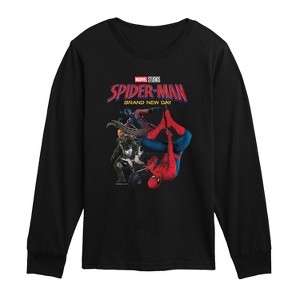 Boys' Spider-Man Character Group Long Sleeve Graphic T-Shirt