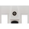 Round Albert Decorative Wall Mirror Black/Gold - Howard Elliott: Grooved Edge, Wood Frame, Wall Mount - 4 of 4