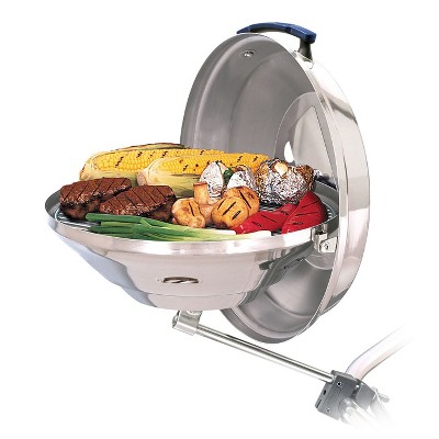 Magma Products Marine Kettle Boat Steel BBQ Barbecue Charcoal Grill, Party Size