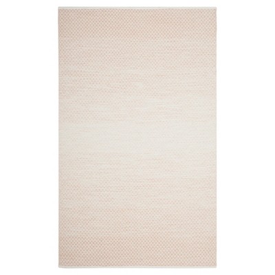 Beige/Ivory Geometric Flatweave Woven Area Rug 4'X6' - Safavieh