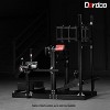 Dardoo Aluminum F1 Sim Rig with Integrated Triple Monitor Stand for an Immersive Experience.Excluding electronic devices. - 2 of 4