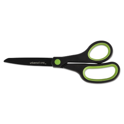 Westcott 7" Carbon Steel Shears Scissors - 3 1/8" Cut Length, Pointed Tip