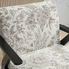 PAGED Accent Chair Upholstered Living Room Chairs with Wood Frame, Comfy Chair for Living Room, Study - 4 of 4