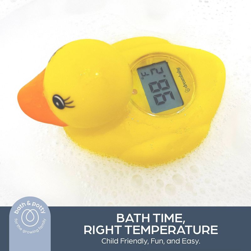 Dreambaby General Duck Room &#38; Bath Thermometer Canary Yellow, 2 of 8