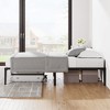 Metal Low Bed Frame, 6 Inch Twin Size Platform Bed Frames, Heavy Duty Mattress Foundation - 4 of 4