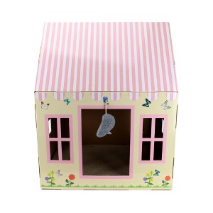 Midlee Cottage Cat Scratcher House - 1 of 4