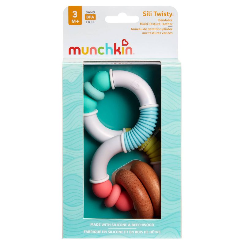 Munchkin Sili Twisty Bendable Multi-Texture Teether Toy, 4 of 10