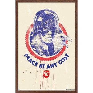 Trends International DC Comics TV Peacemaker - Peace at Any Cost Framed Wall Poster Prints - 1 of 4