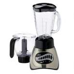 Oster 16-Speed Blender Plus 3-Cup Food Processor
