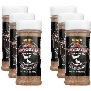 2 Gringos Chupacabra Seasoning No MSG - Pack of 6 - 7  OZ - 1 of 2