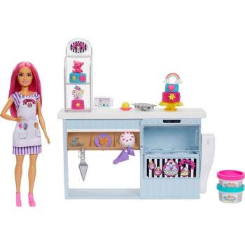 Barbie Cute ‘n’ Cozy Café Doll and Playset, 21 Accessories with Color  Change Teapot (Target Exclusive)